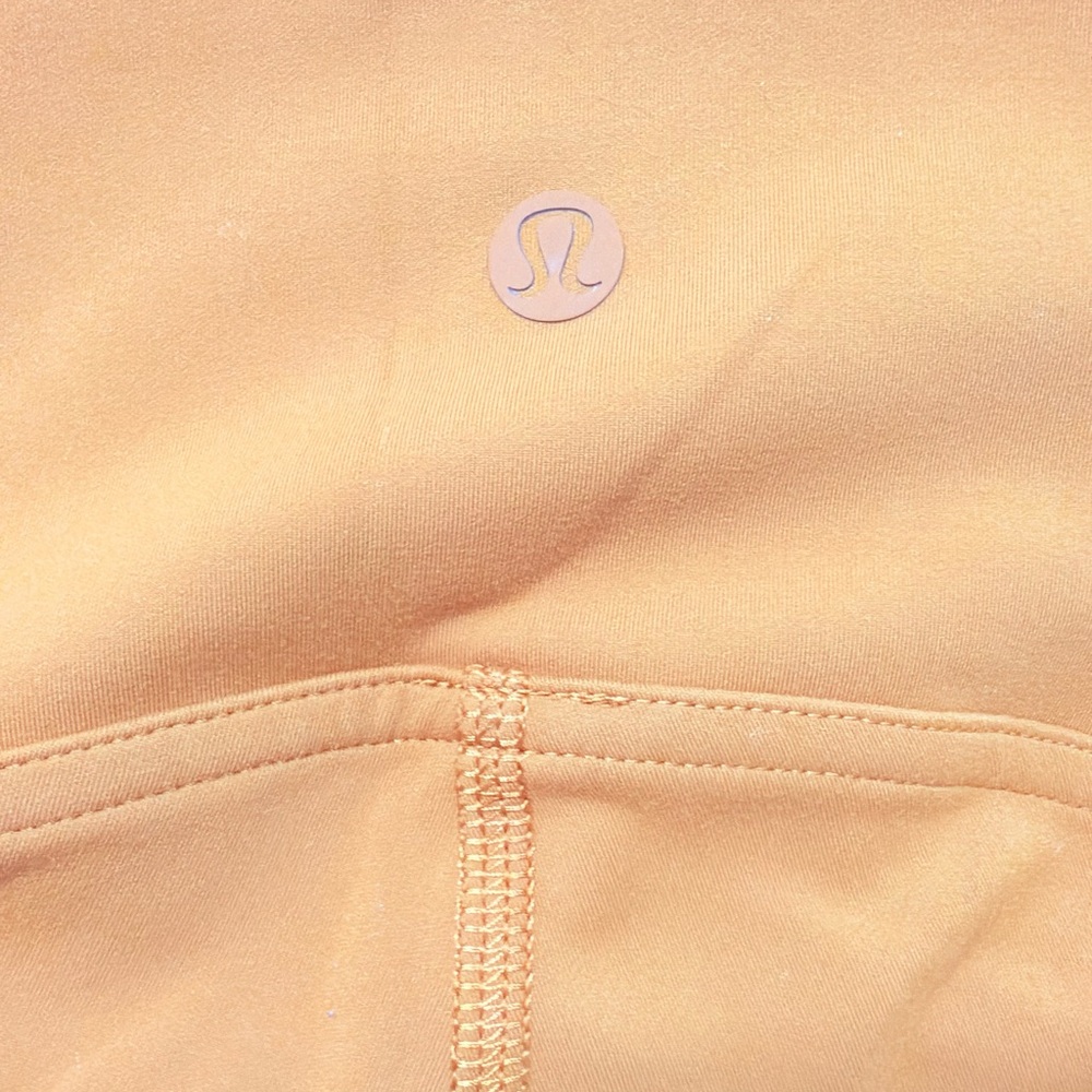 lululemon athletica Mustard Yellow High-Rise Leggings - Picture 7 of 8